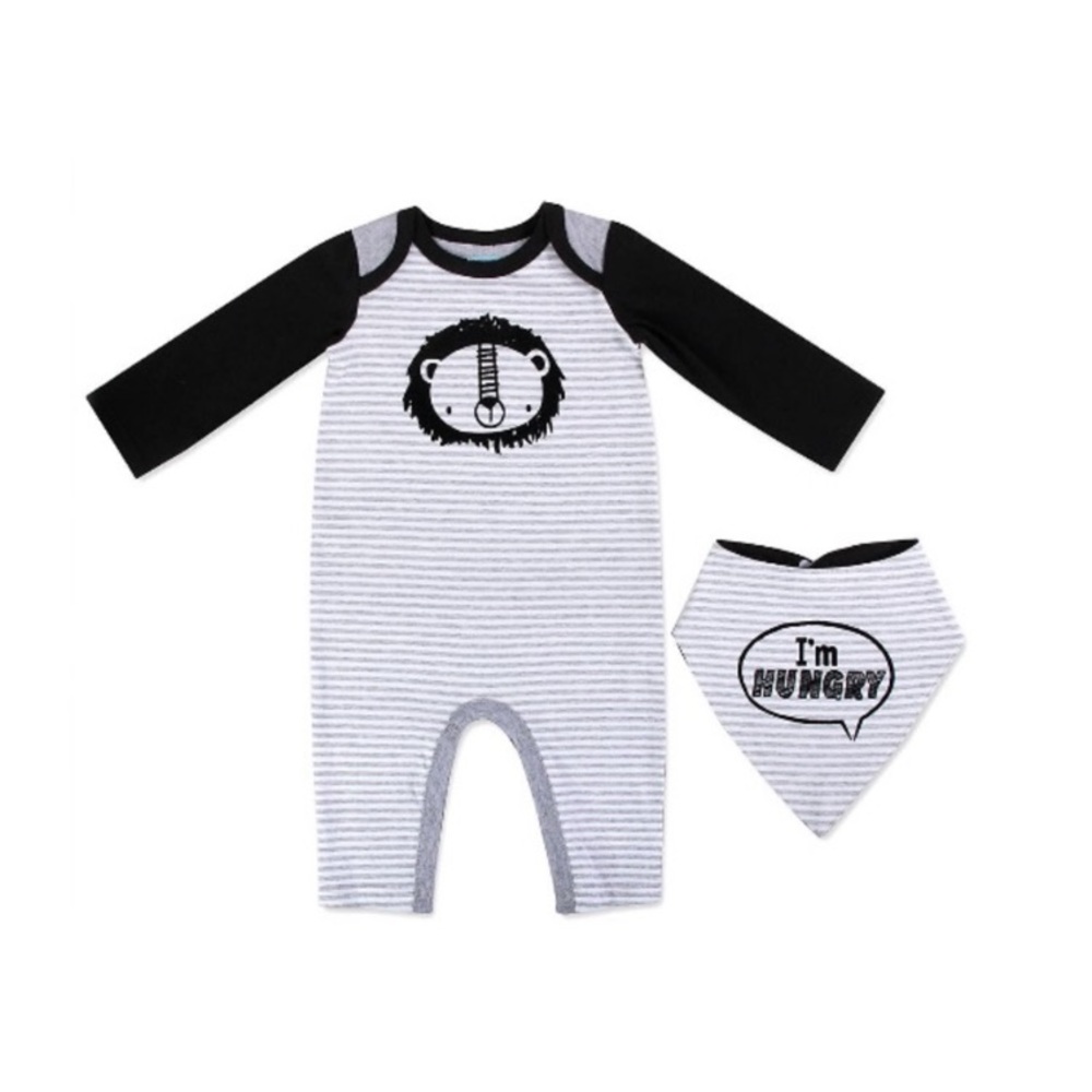 Lightning Bug Lion I’m Hungry Outfit With Bib
